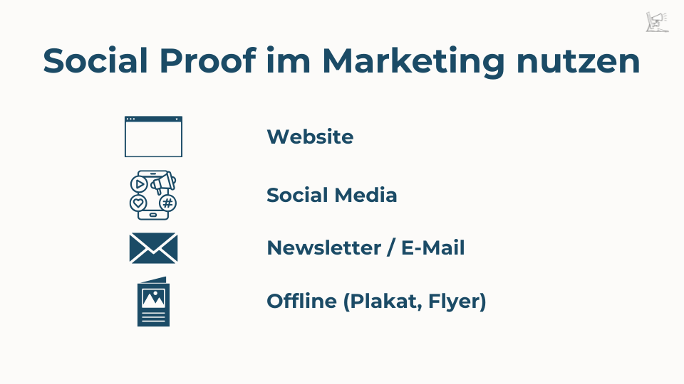 Zeigt, wie Sie Bewertungen als Social Proof in Marketing nutzen können.