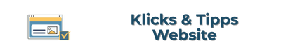 Klicks & Tipps – Website Mini-Aktion
